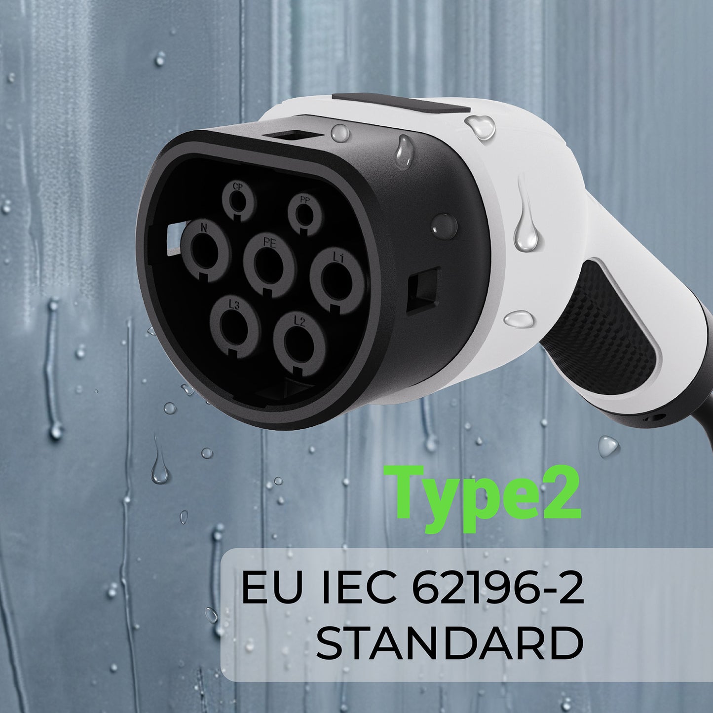 Rheidon 3.6 kW Portable EV Charger | PC200-3K6