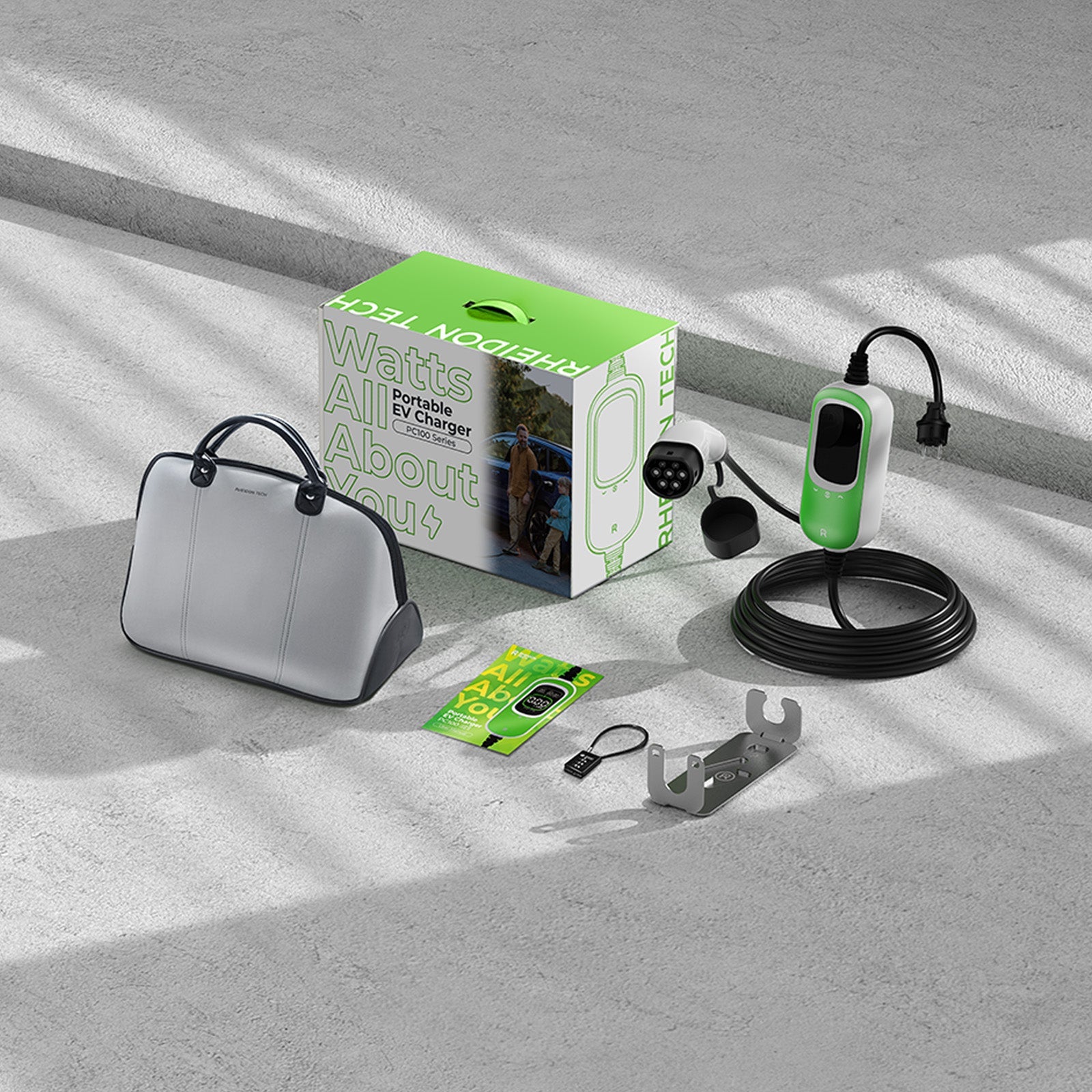 Rheidon 3.6 kW Portable EV Charger - Rheidon Tech