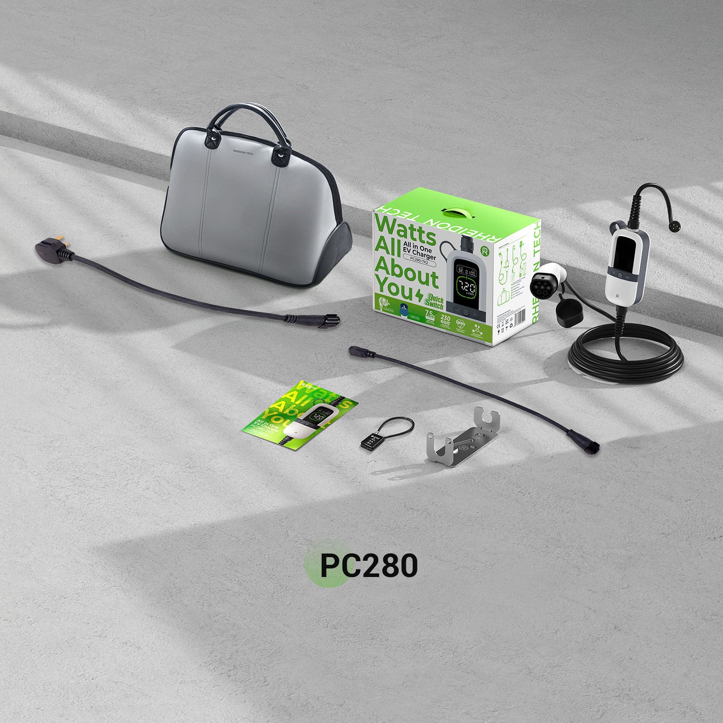 Rheidon 7.2 kW Portable EV Charger | PC200-7K2